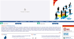 Desktop Screenshot of dimensiongroup.co.in